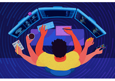 How shifts in remote behavior affect employee well being / Vitality